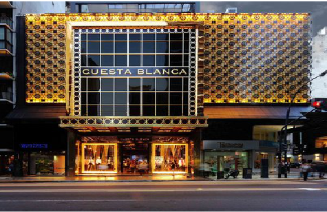 大邑门头设计与商业空间的纽带。