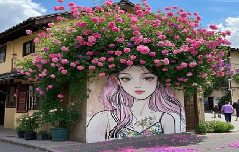 大邑怎么设计网红打卡墙绘