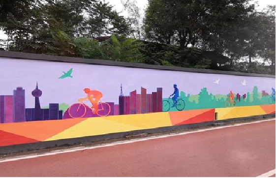 大邑墙体彩绘-围墙