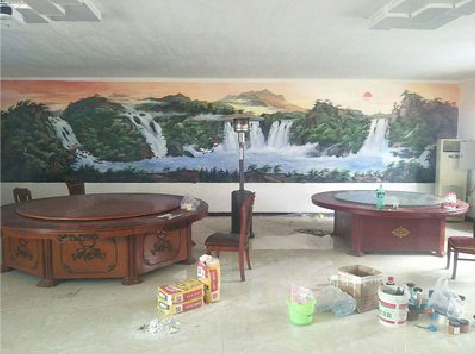 大邑墙绘-写实风景