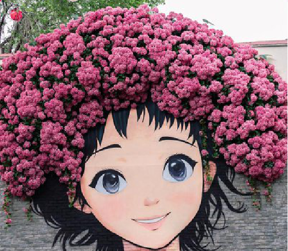 大邑墙体彩绘-网红墙打卡