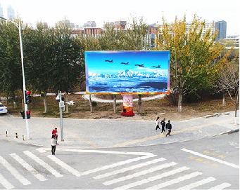 大邑户外大屏广告投放要点。